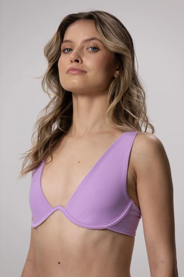 Wave - gora stroju kapielowego Lavender