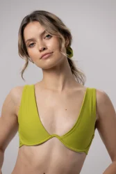 Wave - gora stroju kapielowego Lime