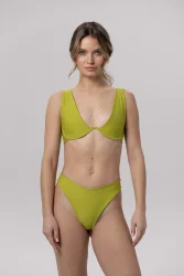 Wave - gora stroju kapielowego Lime