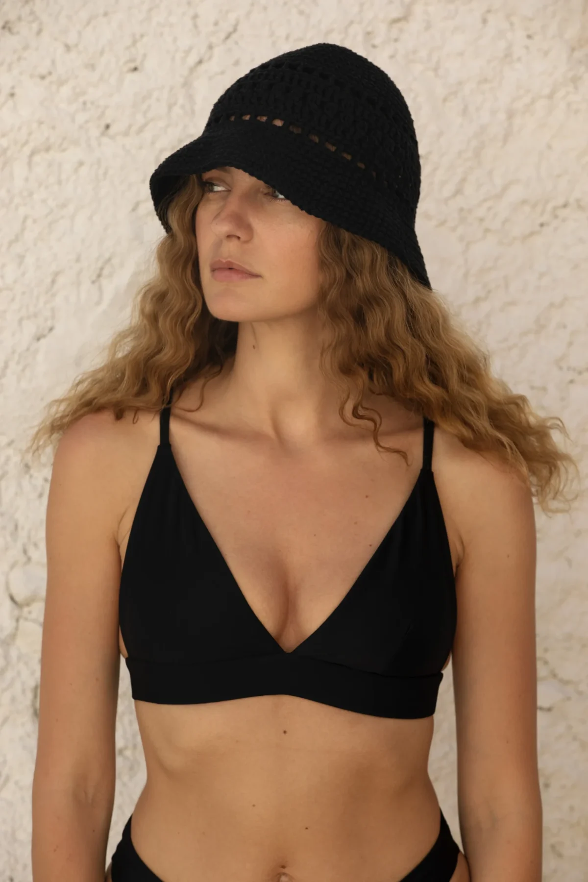 Kapelusz Bucket - Black