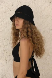 Kapelusz Bucket - Black