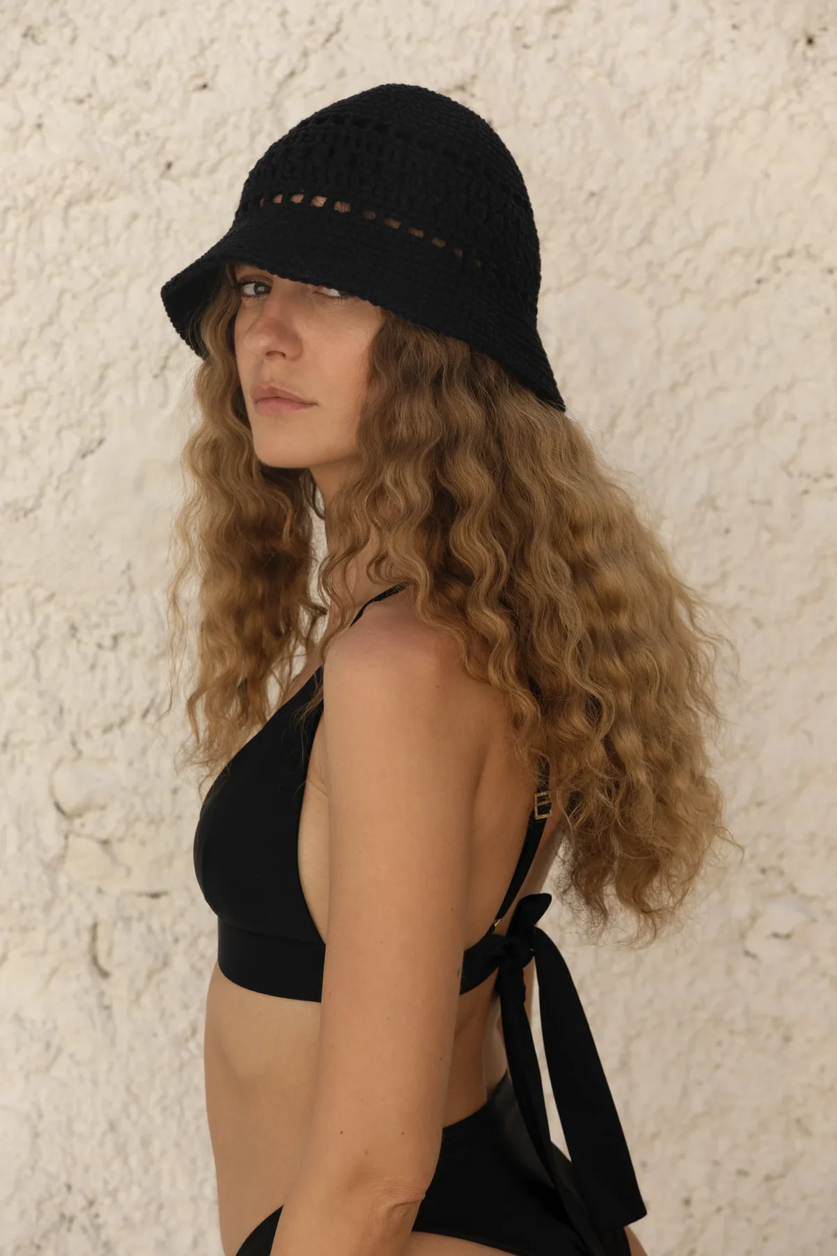 Kapelusz Bucket - Black