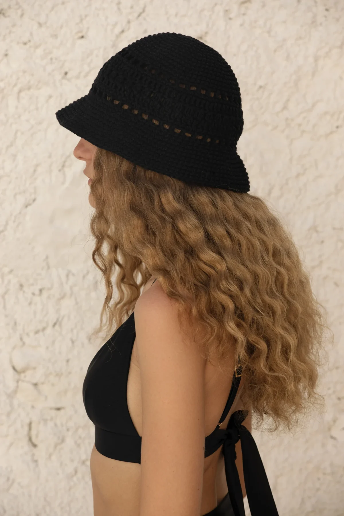 Kapelusz Bucket - Black