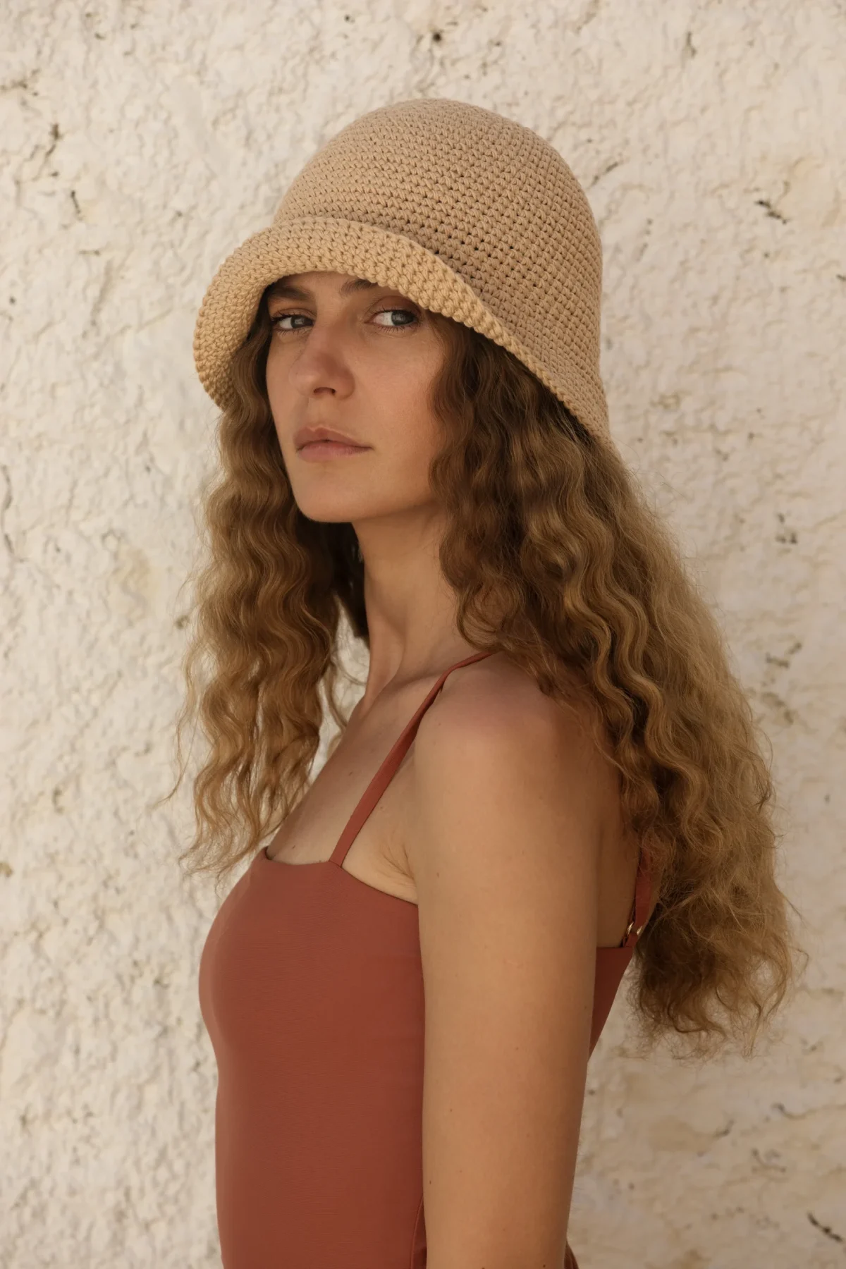 Kapelusz Bucket - Natural