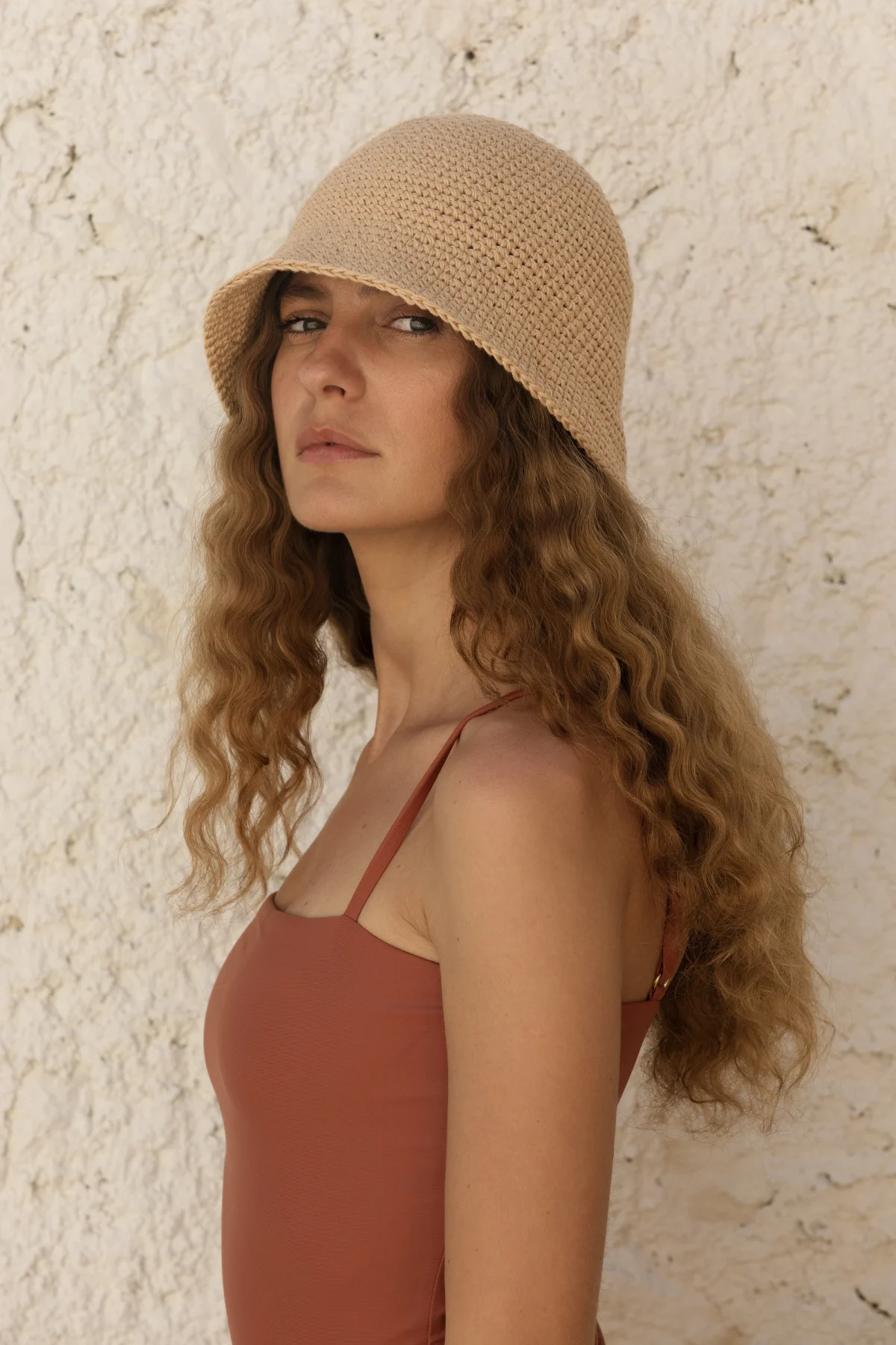 Kapelusz Bucket - Natural