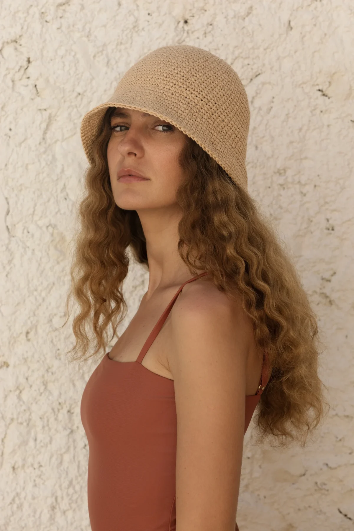 Kapelusz Bucket - Natural