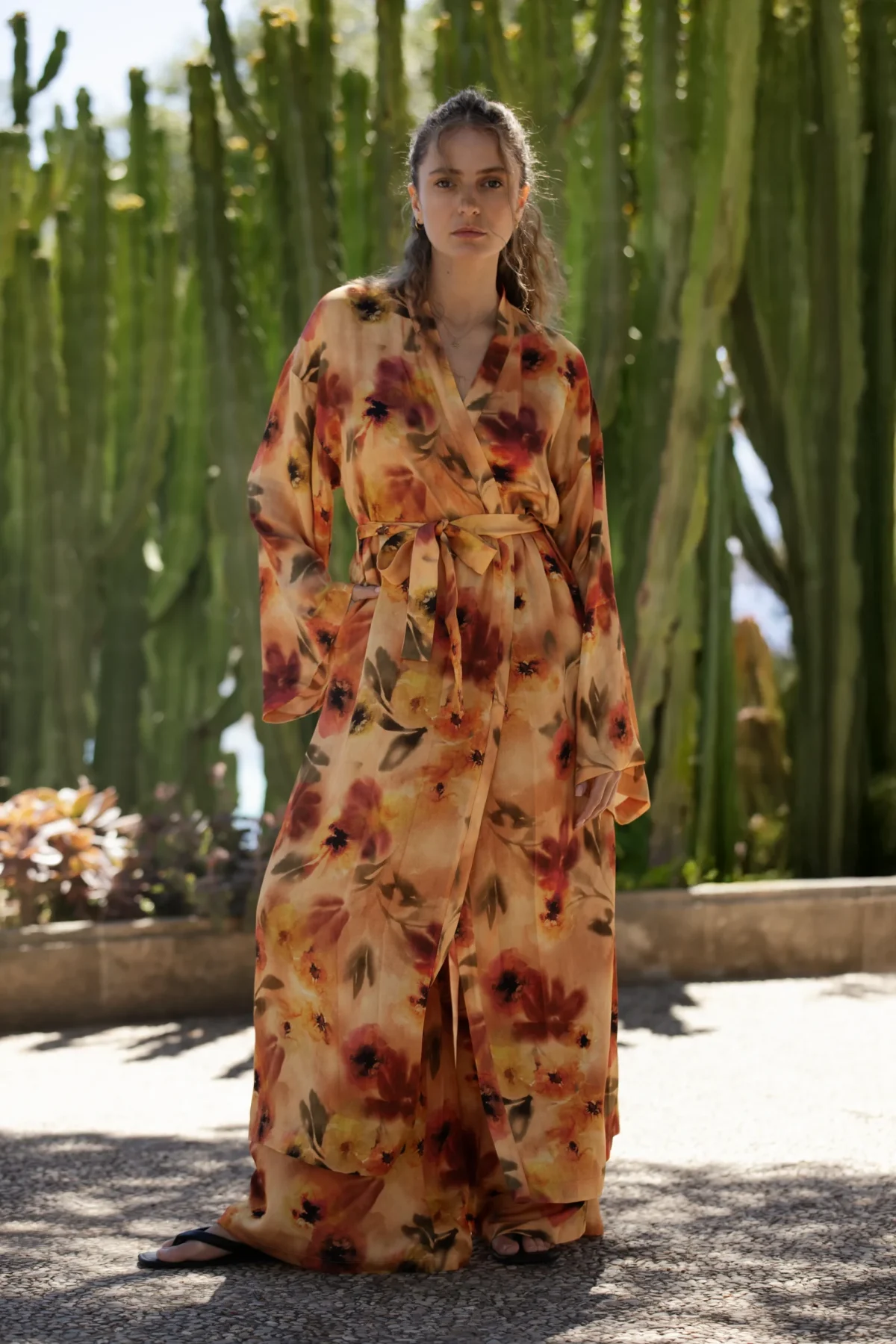 Kimono Muse - Sunset Bloom