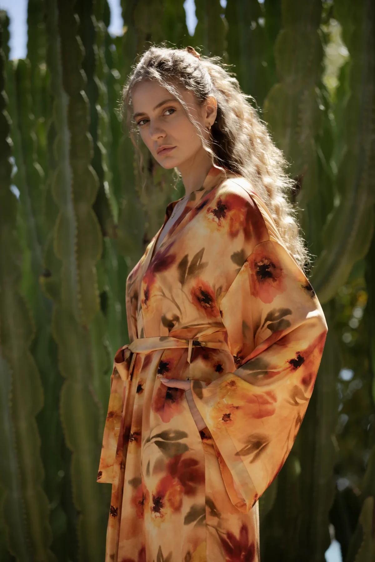Kimono Muse - Sunset Bloom