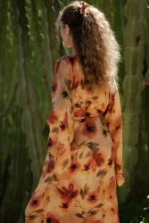 Kimono Muse - Sunset Bloom
