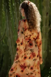 Kimono Muse - Sunset Bloom