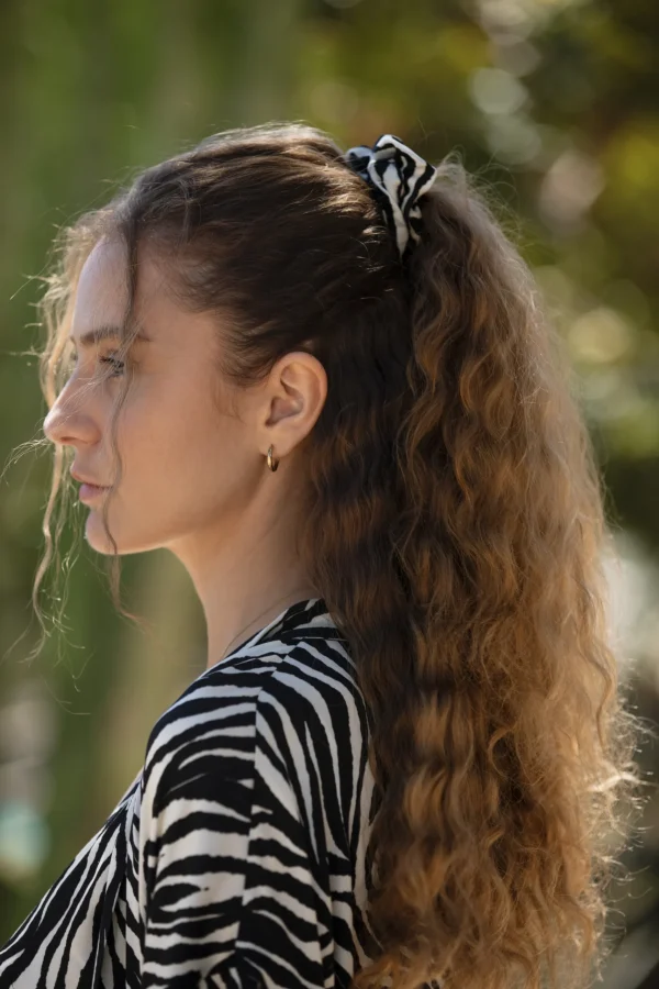 Scrunchie - Zebra Aura